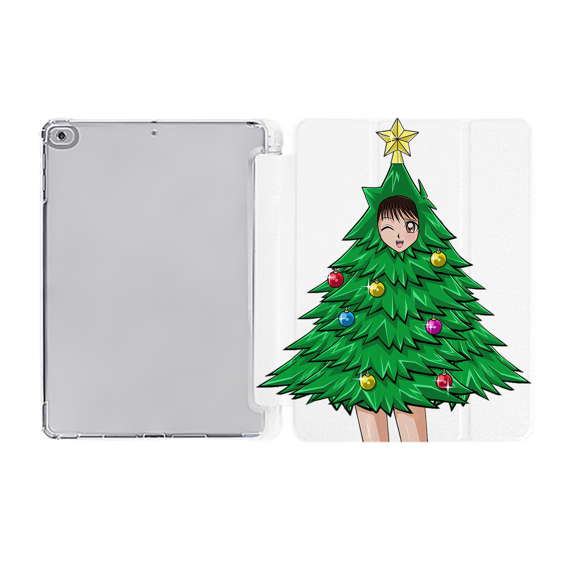 （画像用） 遊☆戯☆王 Yu-Gi-Oh! IPad ケース ペン収納付き 三つ折りスタンド PUレザー×シリコン 対応機種9.5/10.5/10.9インチ